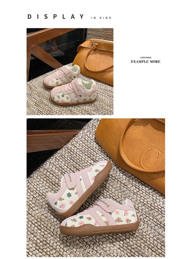 AGAN Детские противоскользящие мягкие кеды для малышей - Осенняя коллекция 2025, Повседневный спортивный стиль