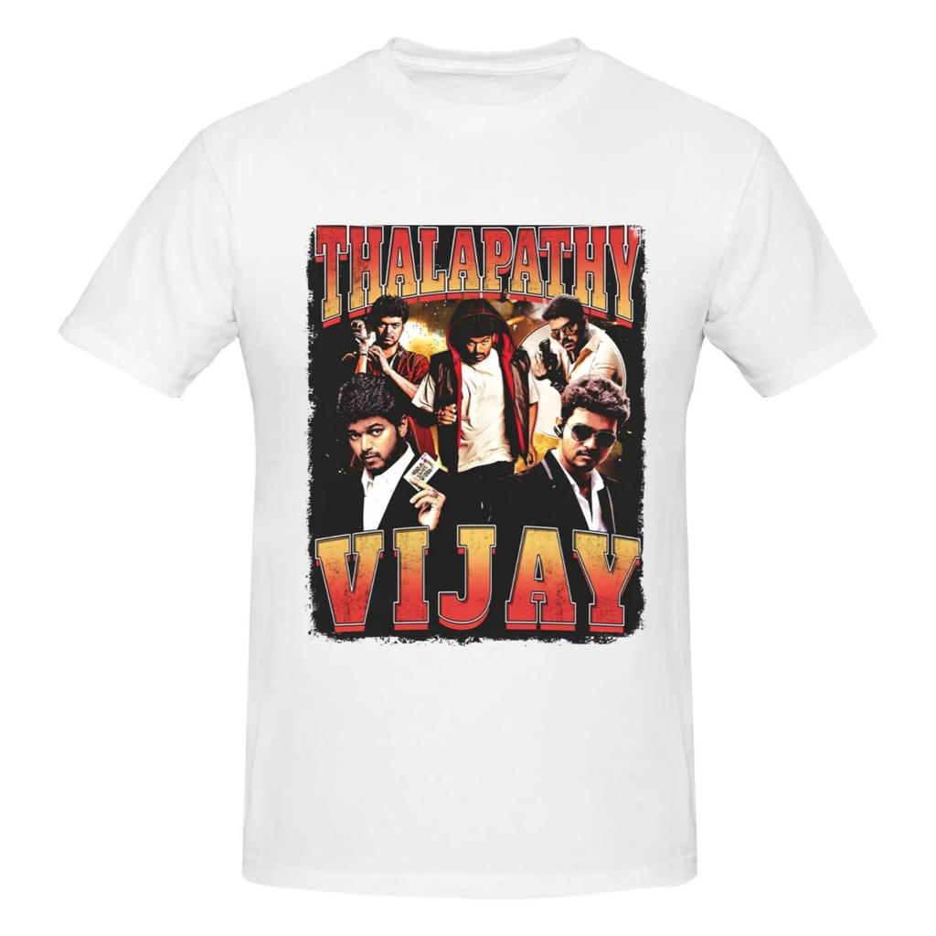 Halapathy Vijay Collage Casual Cotton Tshirt Men s Cotton Tshirtwomens Tshirt  Cool Street Comfortable Tshirts 2026 New