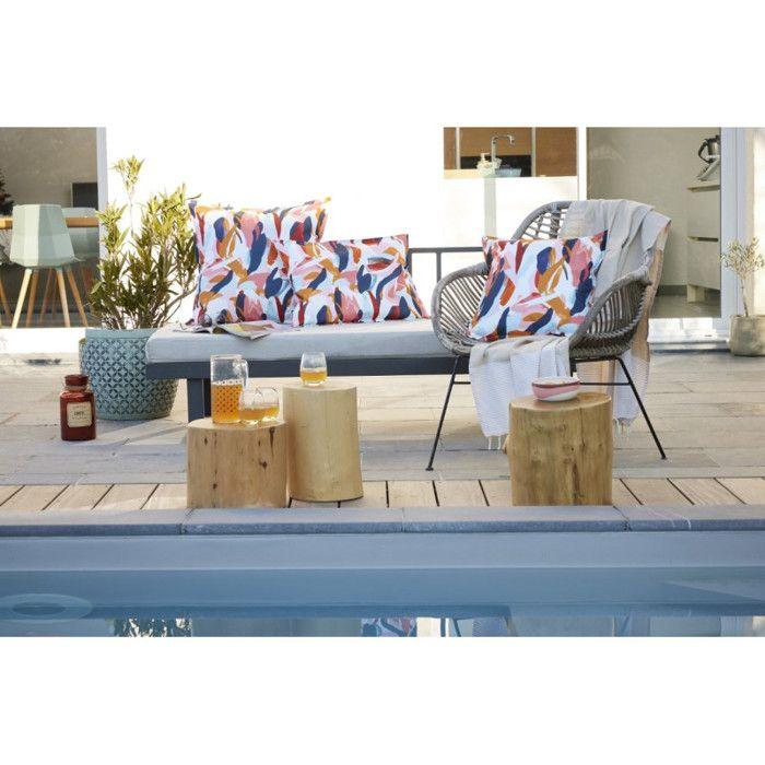 Housse de coussin "Outdoor" toutes dimensions L'effet Papillon - Julianne - Housse de coussin 60 x 60 cm