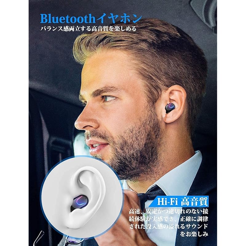 [Новинка 2024 года] Беспроводные наушники Bluetooth5.4 наушники bluetooth наушники Наушники работают 6 часов Общее время работы: 200 часов 1200 мАч зарядка