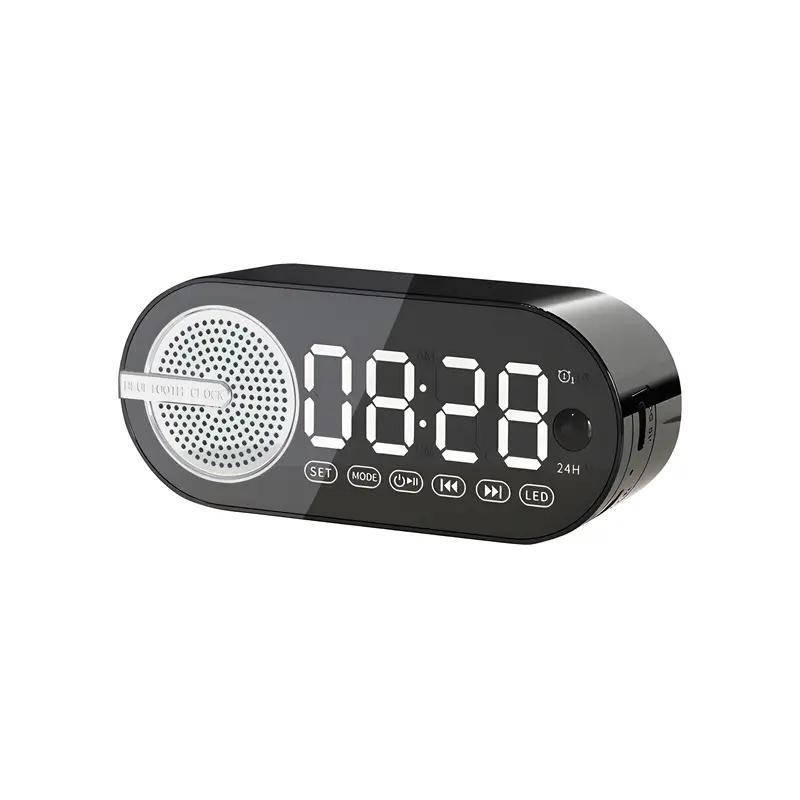 Беспроводные колонки, маленькие стереочасы и будильник, уличный портативный мини-большой объем, маленький 3D объемный сабвуфер с избыточным весом