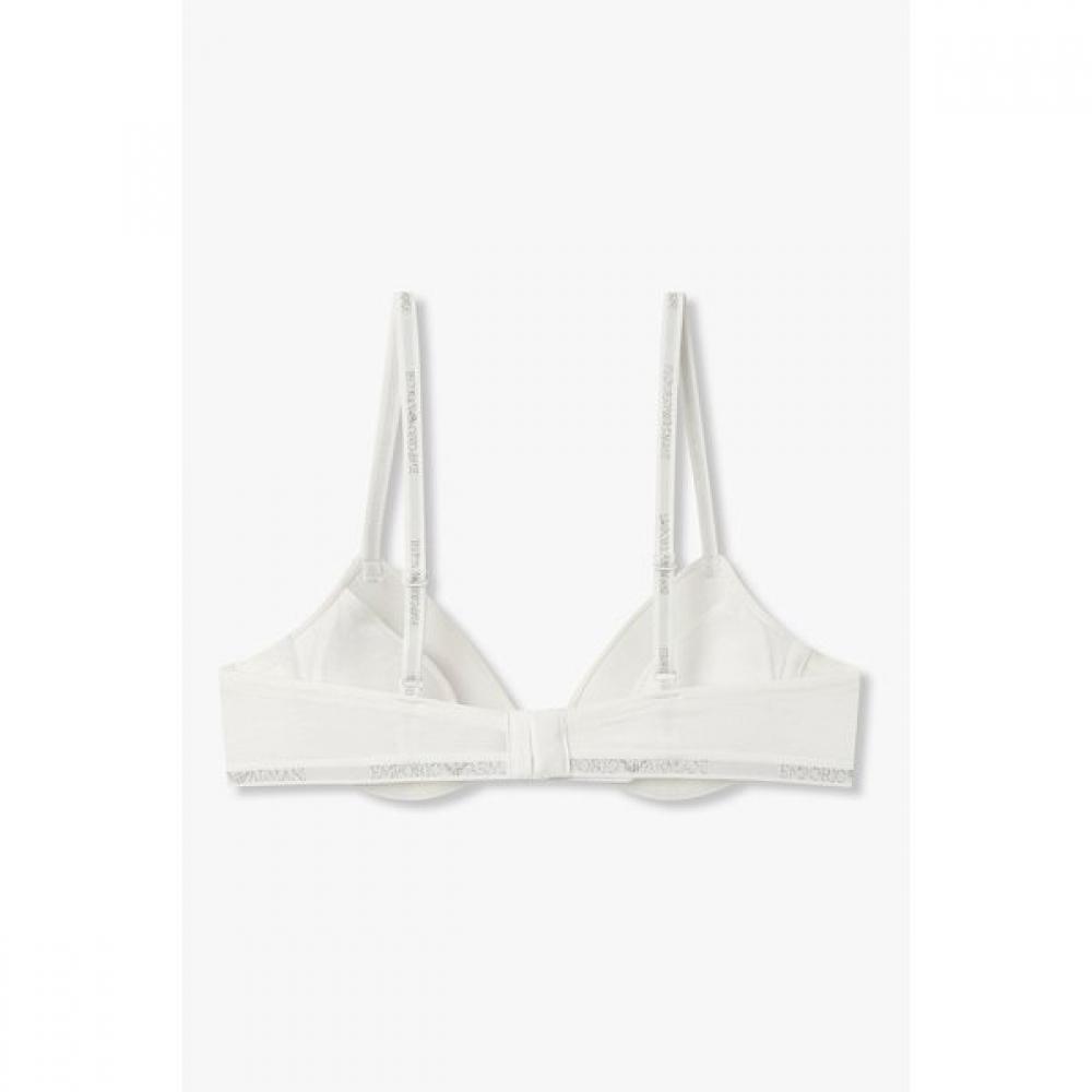 Emporio Armani Женский съемный бюстгальтер с металлическим логотипом и Push-Up 086185517
