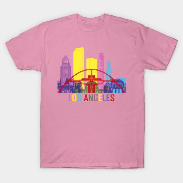 Женская футболка Лос-Анджелес Калифорния Принт Харадзюку Каваий Футболка Летняя с коротким рукавом Женская футболка Топ