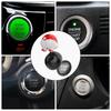 Очаровательное украшение кнопки запуска автомобиля, автоматическая кнопка запуска, рокер, в форме собачьей попы, джойстик двигателя автомобиля, аксессуары для транспортных средств