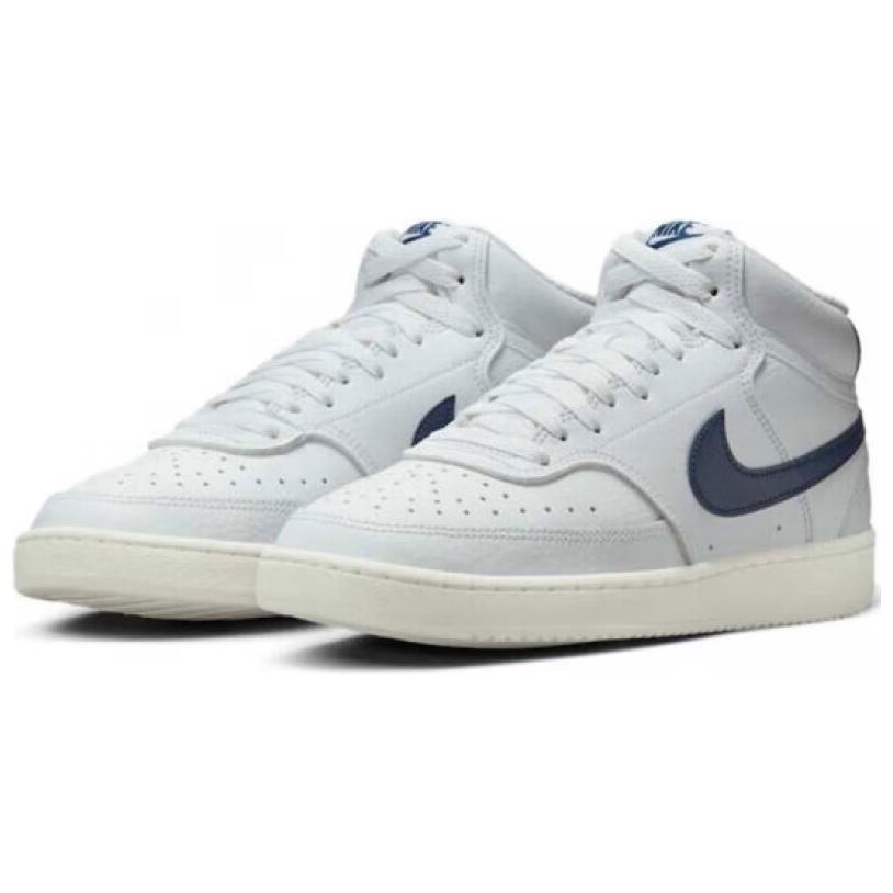 Nike Кроссовки для скейтборда Court Vision Mid top Женские Бело-синие CD5436-109