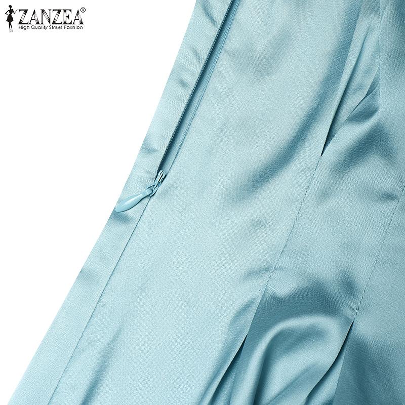 ZANZEA Women Casual V-Neck Summer Sleeveless Tank Tops