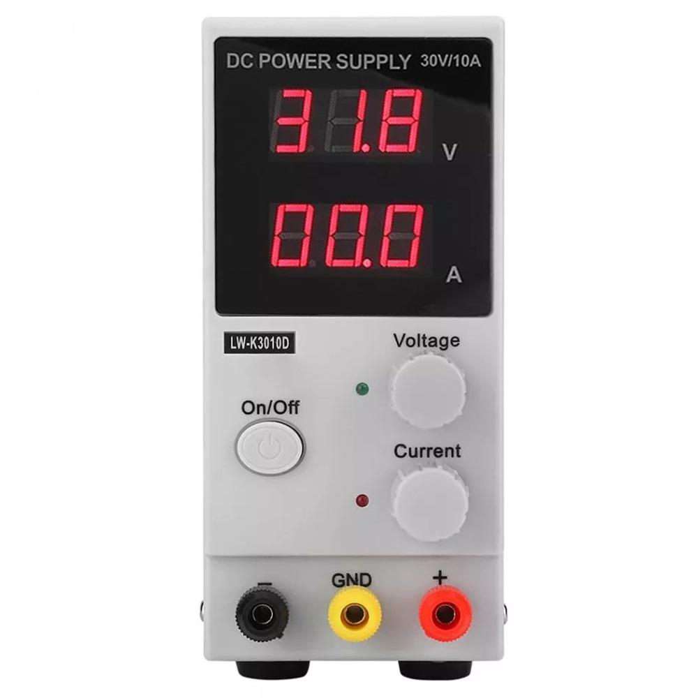 DC Regulated Power Supply 30V 10A Adjustable LED Digital Display Switching Power Supply