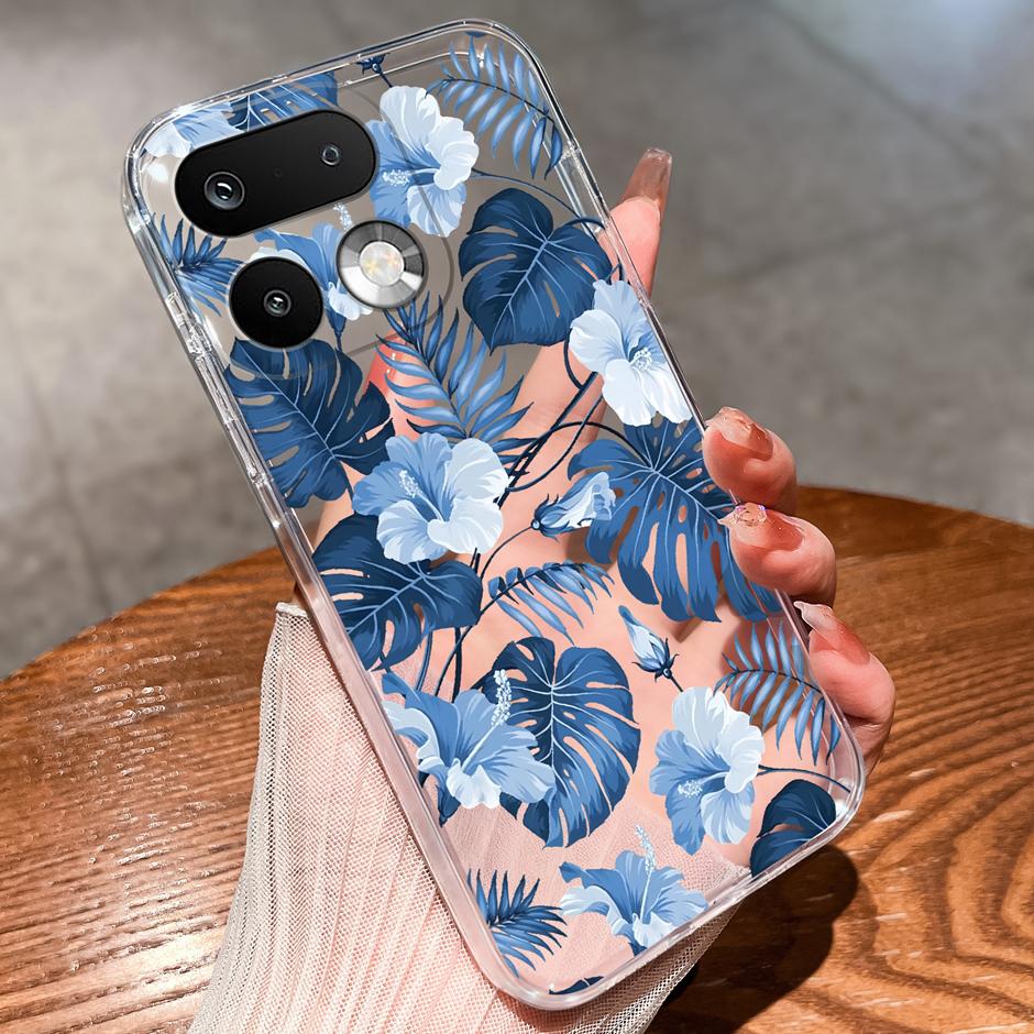 Чехлы Для OPPO Realme 16 Pro 16 Pro Plus Девочка с Желтой Уткой Антизагрязняющий Модный Прозрачный Корпус Для Realme 16Pro 16 Pro+ Fundas