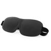 Eye Masks 3D Polyester Sleeping Eyeshade Portable Blindfold Black