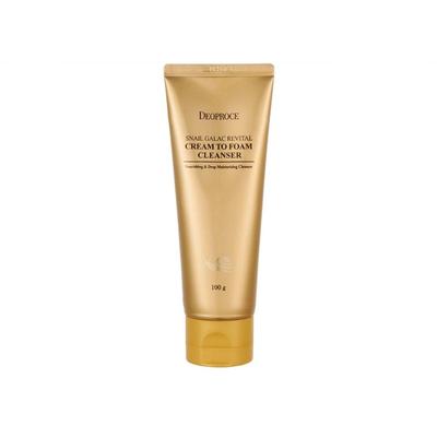 Deoproce Snail Galac Revital Cream to Foam Cleanser 100 г*1 шт/2 шт/3 шт