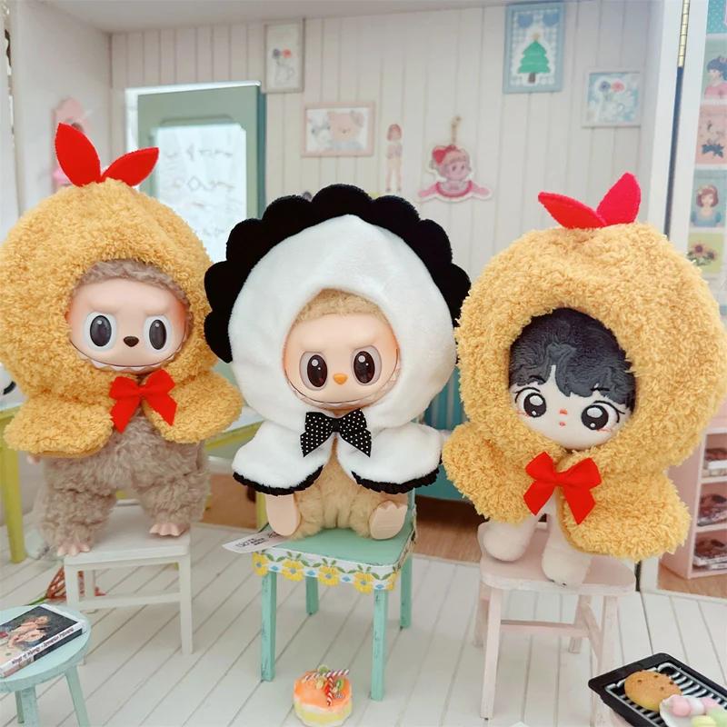 17cm Mini Plush Doll'S Clothes Outfit Accessories  Idol Dolls Plush Jumpsuit Clothing DIY Gift