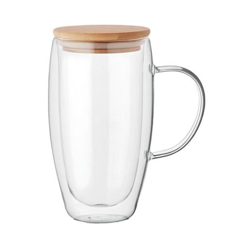 MidOcean Existing Name Borosilicate Glass Double Wall 450ml Mug