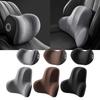 Headrest Lumbar Support Memory Foam for Car Neck Pillow Back Cushion