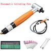 1/4 28UNF 90° Mini Air Angle Die Grinder 3mm Gas Micro Engraving Pneumatic Polishing Rotary Tools for Wood Car Mold