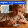 Пальцевой скейтборд, Портативный игрушечный скейтборд для кончиков пальцев, Игрушка для снятия стресса на стол для взрослых и детей