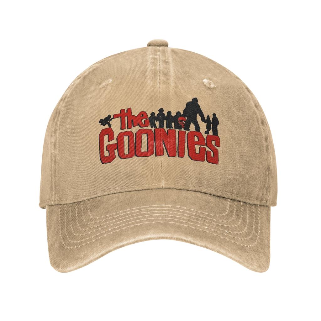 The Goonies Skull Baseball Caps Casual Distressed Denim Never Say Die Snapback Cap Outdoor Activities Adjustable Fit Caps Hat