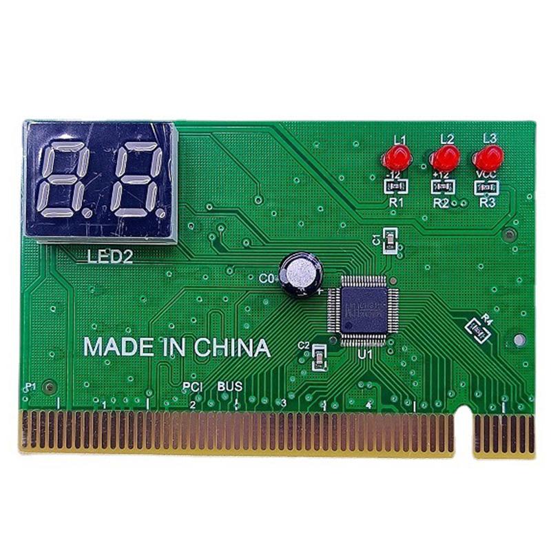 YNS-06 Two-Digit Diagnostic Card Desktop Computer Motherboard PCI Diagnostic Card for Fault Testing