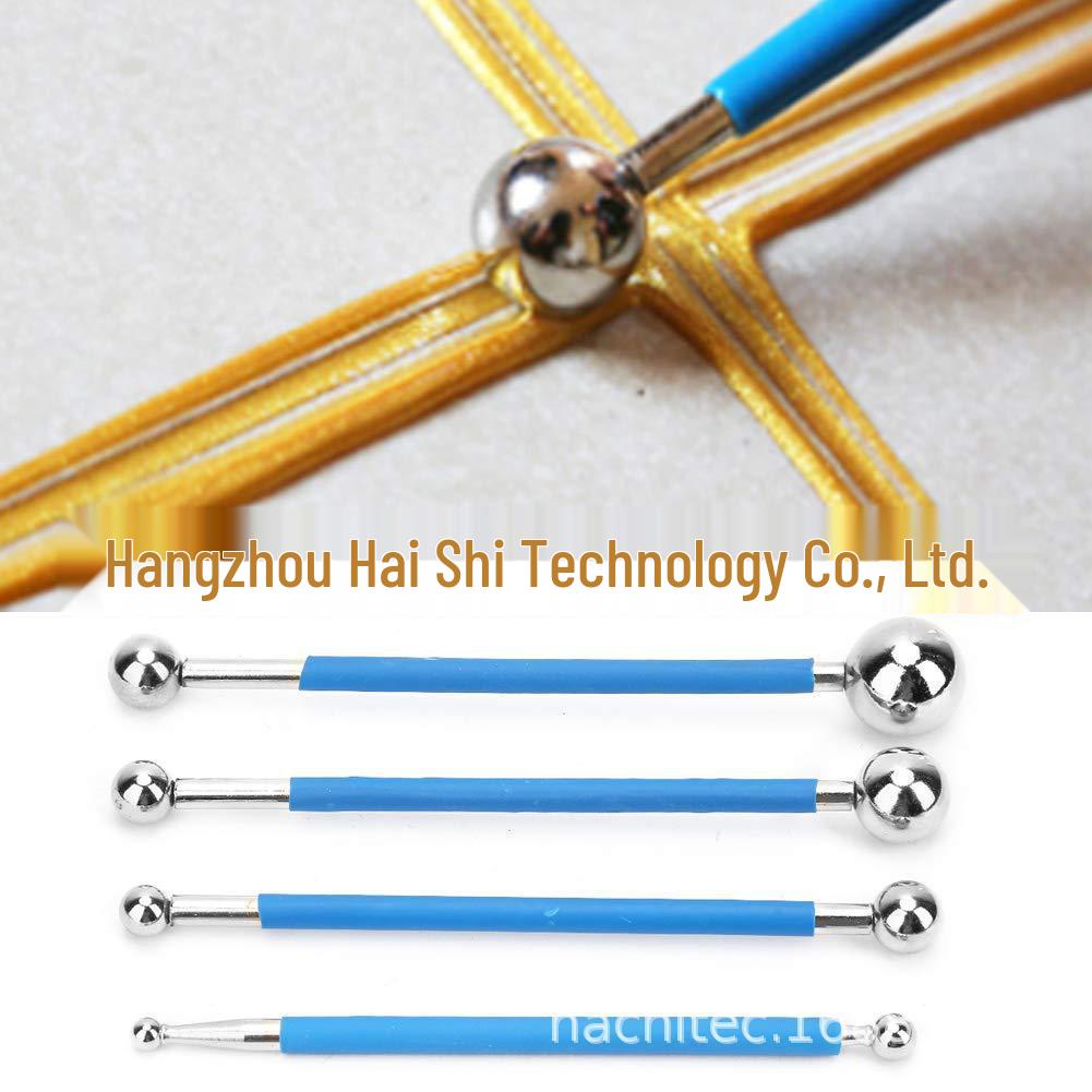 Набор инструментов для прижимания и зачистки швов плитки - 9 штук