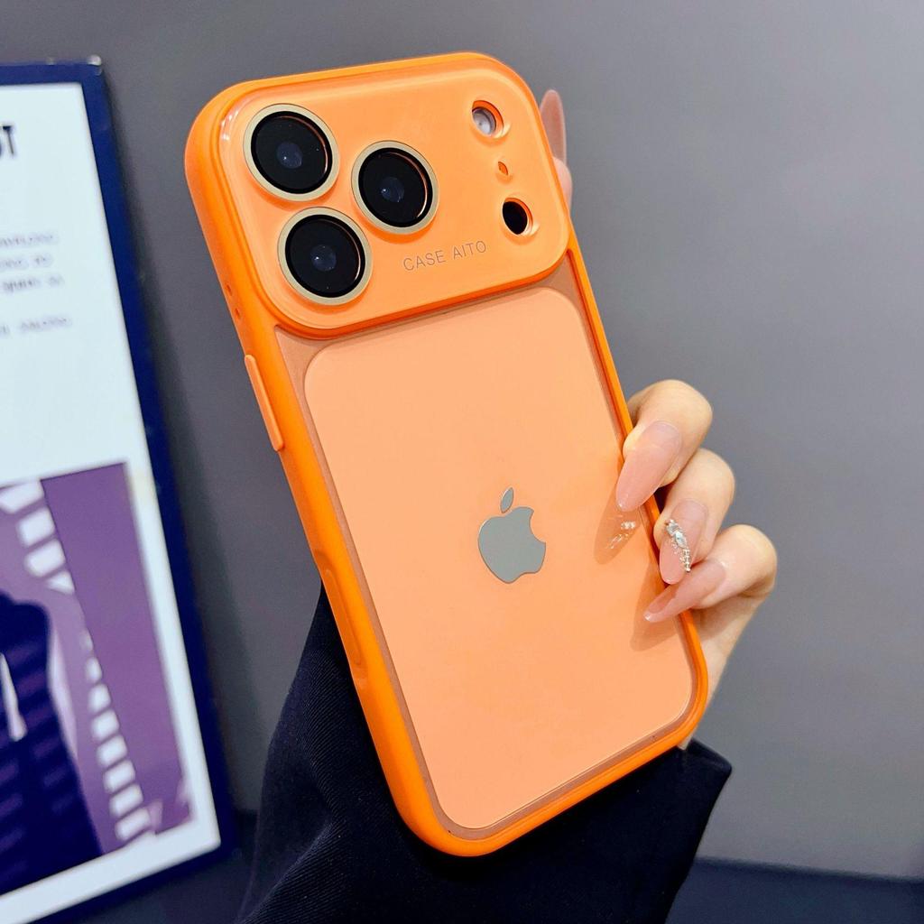Premium Transparent Large Window Case for iPhone 17 Pro Max & Apple 16, 14/15