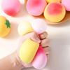 Сочный Персик Игрушка для Снятия Стресса Симуляция Розово-Желтого Персика Сжимаемая Игрушка Декомпрессия Форма Фрукта Сенсорная Игрушка-Антистресс