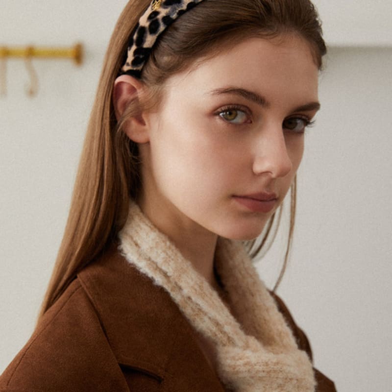 Tatiana Вики Леопардовая Повязка для Волос HB2267