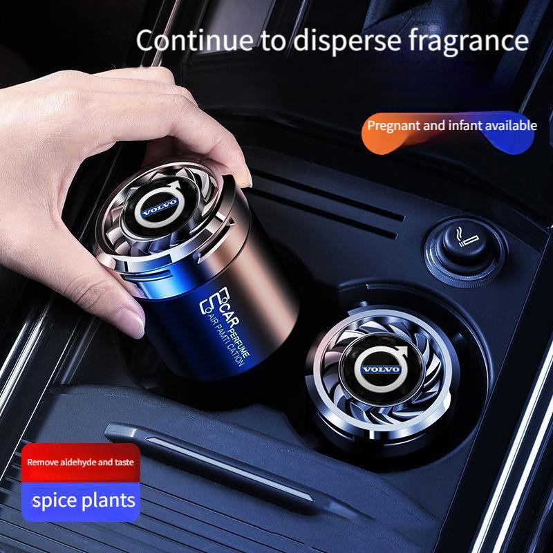 1 упаковка Автомобильный освежитель воздуха Volvo Твердый бальзам Парфюм Освежитель воздуха Долгоиграющий Диффузор парфюма Одеколон Лимон Османтус Аромат