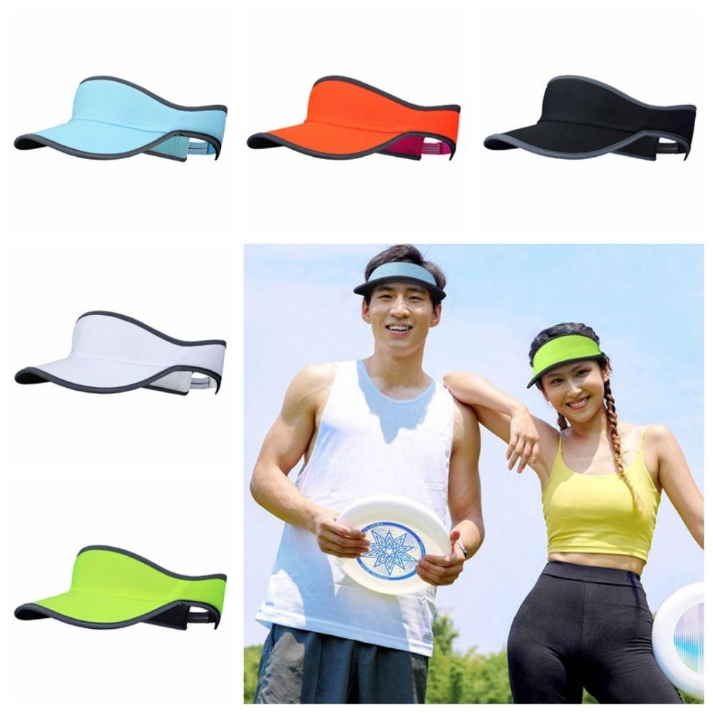 Mesh Visor Sunscreen Sun Hat Sun Protection Tennis Hat Beach Hat Empty Top Cap  Cycling Hiking