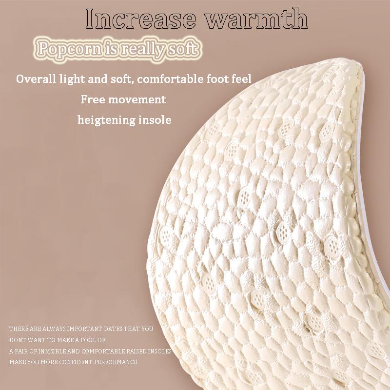 NO.8 Height Increase Insoles for Men Women Shoes Flat Feet Arch Support Orthopedic Insoles Sneakers Heel Lift Memory Foam Shoe Pads