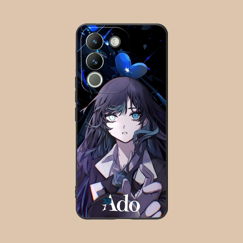 Аниме чехол для мобильного телефона Ado Rose для VIVO V60 V50 V40 V30 V29 V27 V25 V23 Pro Lite 5G Цветной печатный чехол Красивый чехол