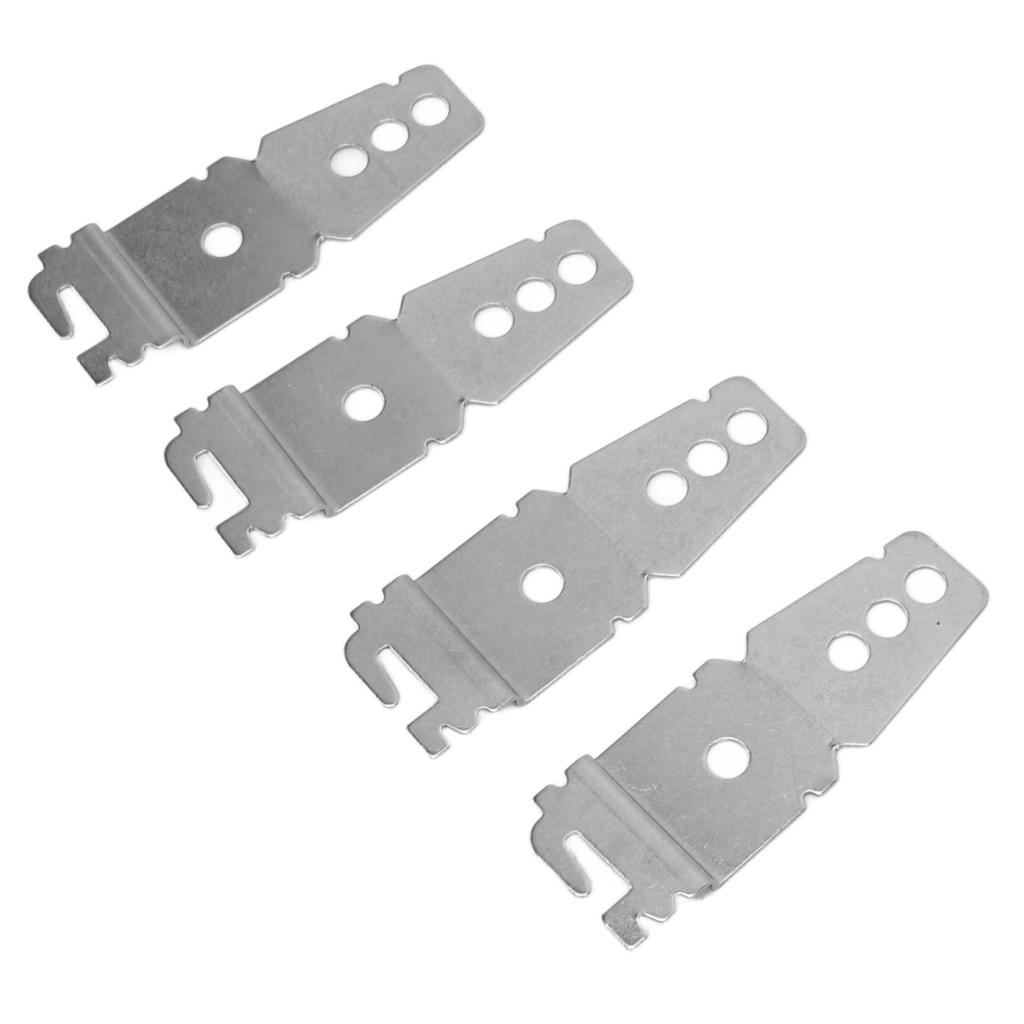 4 шт. Монтажный кронштейн для посудомоечной машины из нержавеющей стали с винтами для крепления посудомоечной машины под столешницей