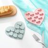 10 Even Small Love Silicone Handmade Soap Cake Mold DIY Chocolate Mold Baking Mold Ice Grid Mold