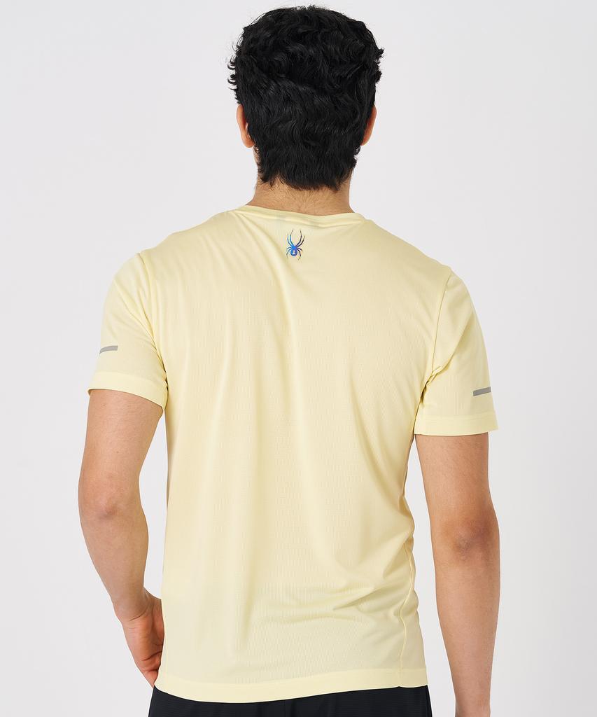 SPYDER Men'S Lightweight Short Sleeve Running T-Shirt Spkmcnrs233Myel