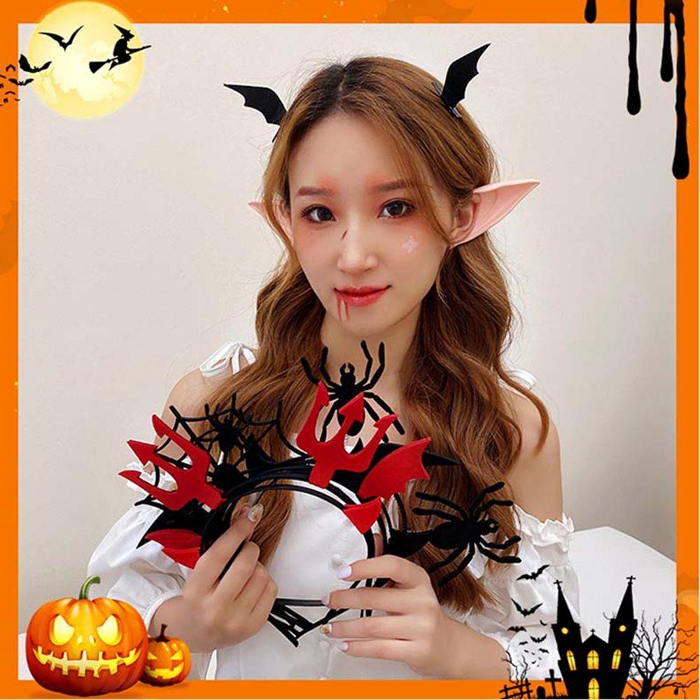 Carnival Easter Party Decor Bat Halloween Headband Women Hair Hoop Halloween Hairbands Spider
