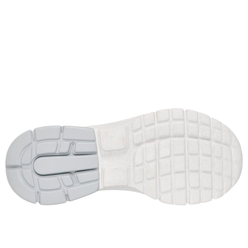 Skechers Bobs Vamos Fashion Удобные Простые Низкие Беговые Кроссовки Женские Кроссовки Белый 117770-WHT