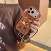 Осень и зима милый коричневый вышитый такса для iphone11Promax Apple 11 чехол для мобильного телефона 11 мультяшный 11 женщины