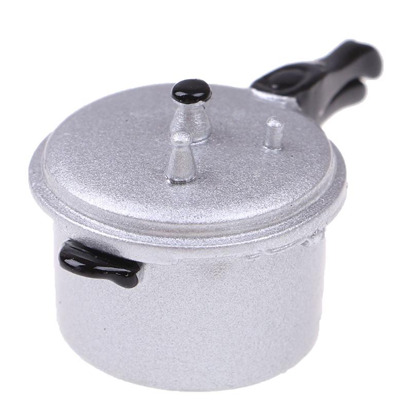 Cooking Utensil Pressure Cooker Kitchen Tools 1:12 Scale Dollhouse Miniature