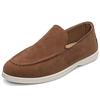 Fashion Mens Business Casual Shoes Suede Loafers Classic British Style Men Lightweight Soft Moccasins Male Slip On Driving Flats
