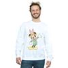 Disney Mens Mickey Mouse Easter Bunny Sweatshirt