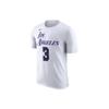 New Nike Nba Los Angeles Lakers LeBron James City Edition T Shirt DV5993-107