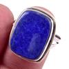 Natural Lapis Lazuli Gemstone Handmade 925 Solid Sterling Silver Ring S.9 Q6V08