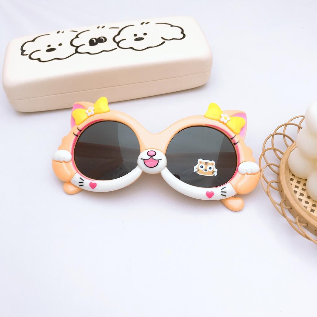 Мягкие силиконовые детские солнцезащитные очки Тануки Мультяшные детские поляризационные солнцезащитные очки Солнцезащитные мультяшные очки
