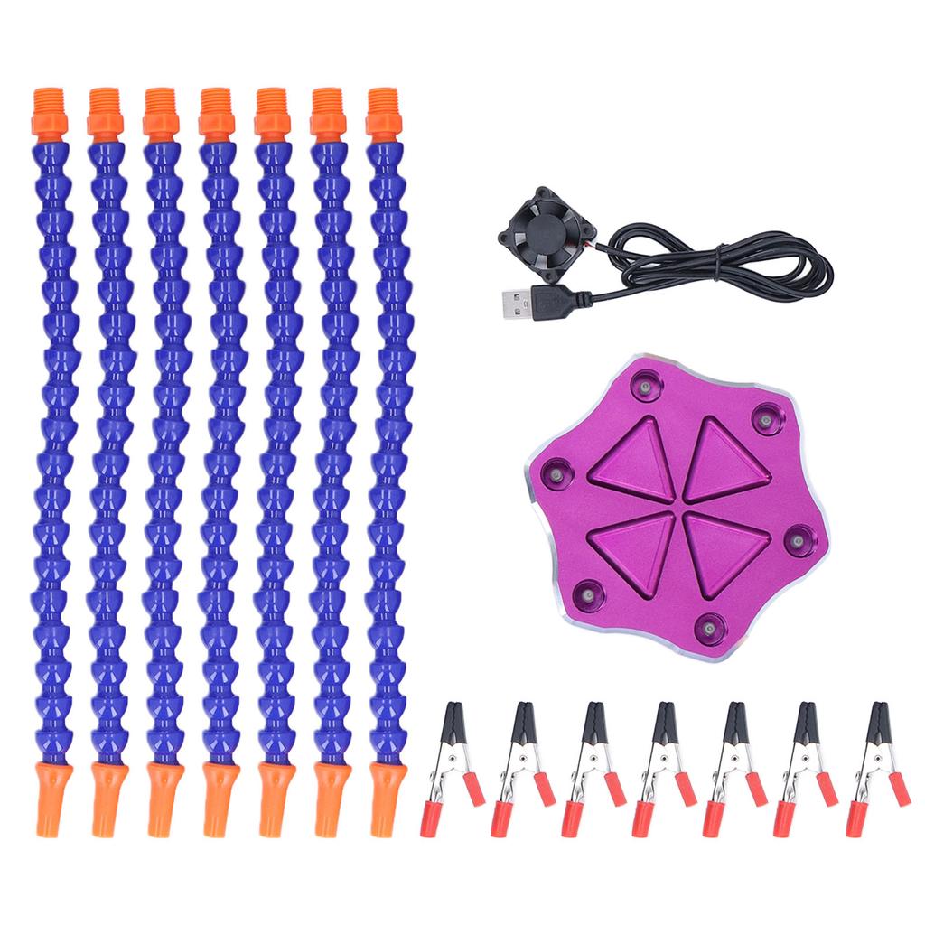 Third Hand Soldering Tool DIY Soldering Station Base Soldering Holder Rack USB Welding Tool