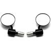 Кастомные мотоциклетные CNC зеркала заднего вида на руль, 3" круглые, 7/8" 22 мм, совместимые с Honda Yamaha Suzuki Kawasaki Aprilia Derbi Ducati
