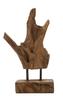 Akar Sculpture Teak Cm 20X11X34