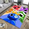 Horror Game R-Rainbow Friends Cartoon Area Rug,Carpet for Home Living Room Bedroom Sofa Doormat Decor,kids Non-slip Floor Mat