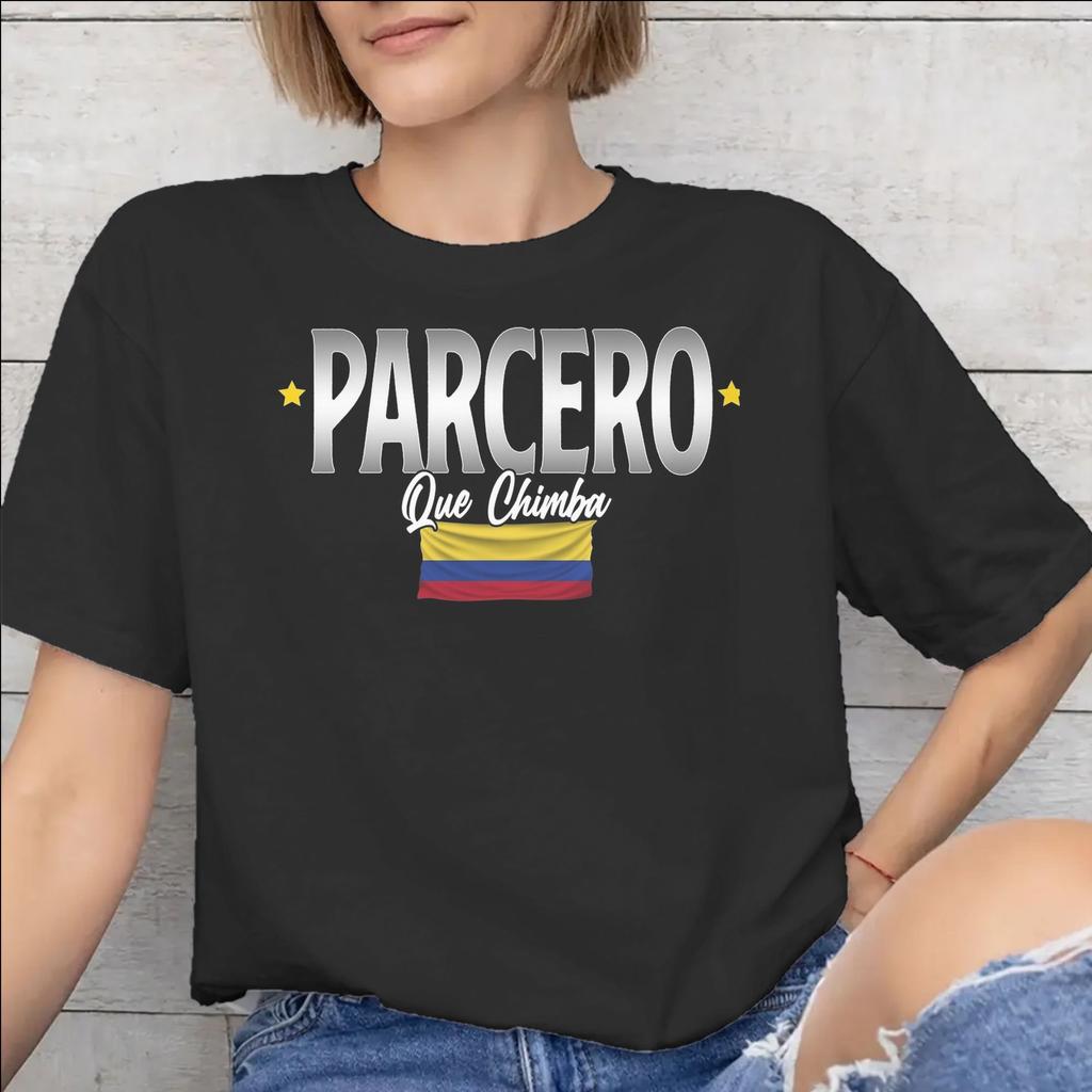 Colombia Flag Merch Unisex T Shirt Cotton Tee Graphic Print Tshirt Clothes