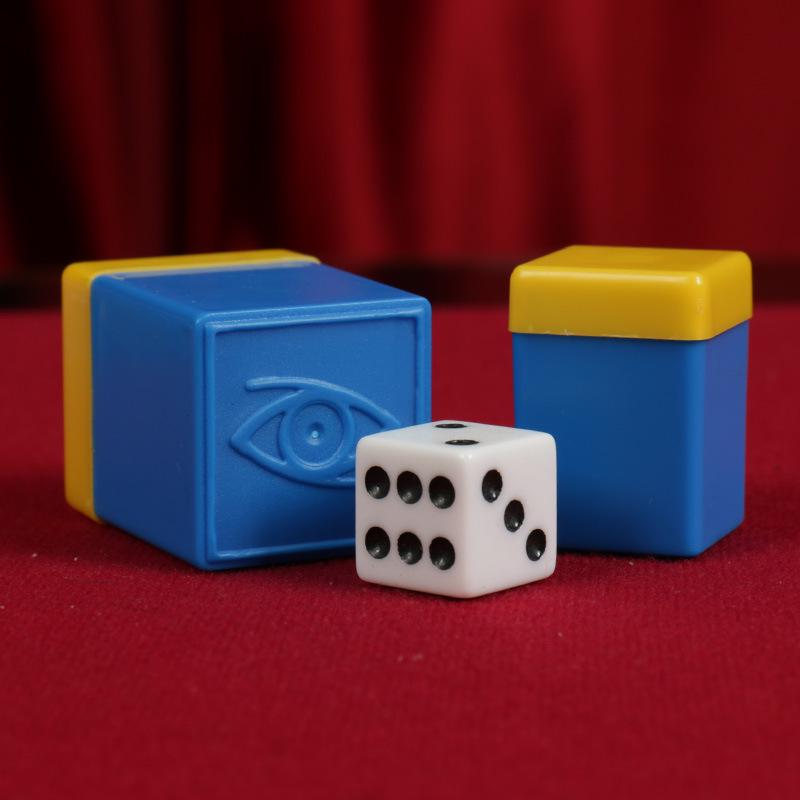 Северная Магия Ясновидящий Кубик Чашка Игрушка для Детей - Большой Квадратный Цилиндр Реквизит Бинокль.