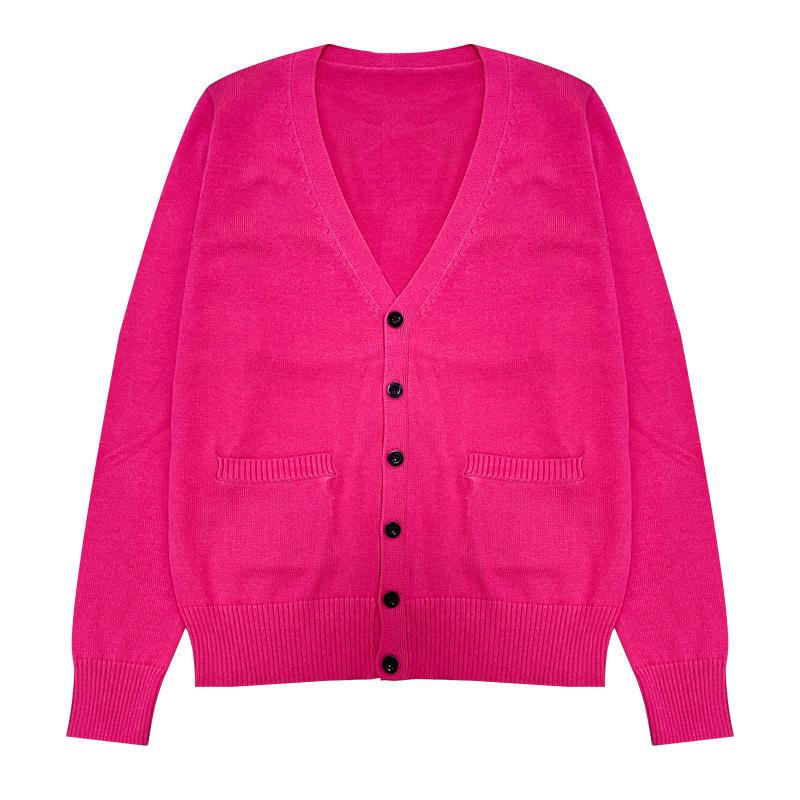 Японский кардиган из мягкого трикотажа в стиле JK для студентов