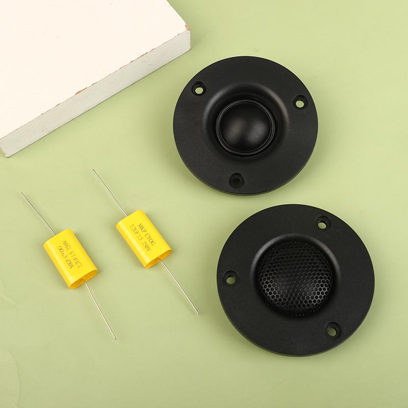 1Pcs 3 Inch 74Mm Hifi Tweeter Audio Treble Speaker 4 Ohm 10W Stereo Loudspeaker Titanium Film High Frequency For Home Theater