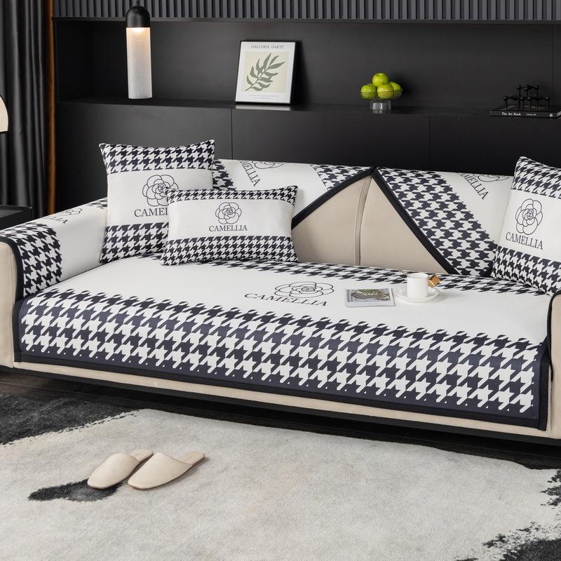 French Entry Lux Sofa Cushion Classic Style Four Seasons Universal Advanced Cover Cover Towel Cover Cloth Non-Slip Cushion